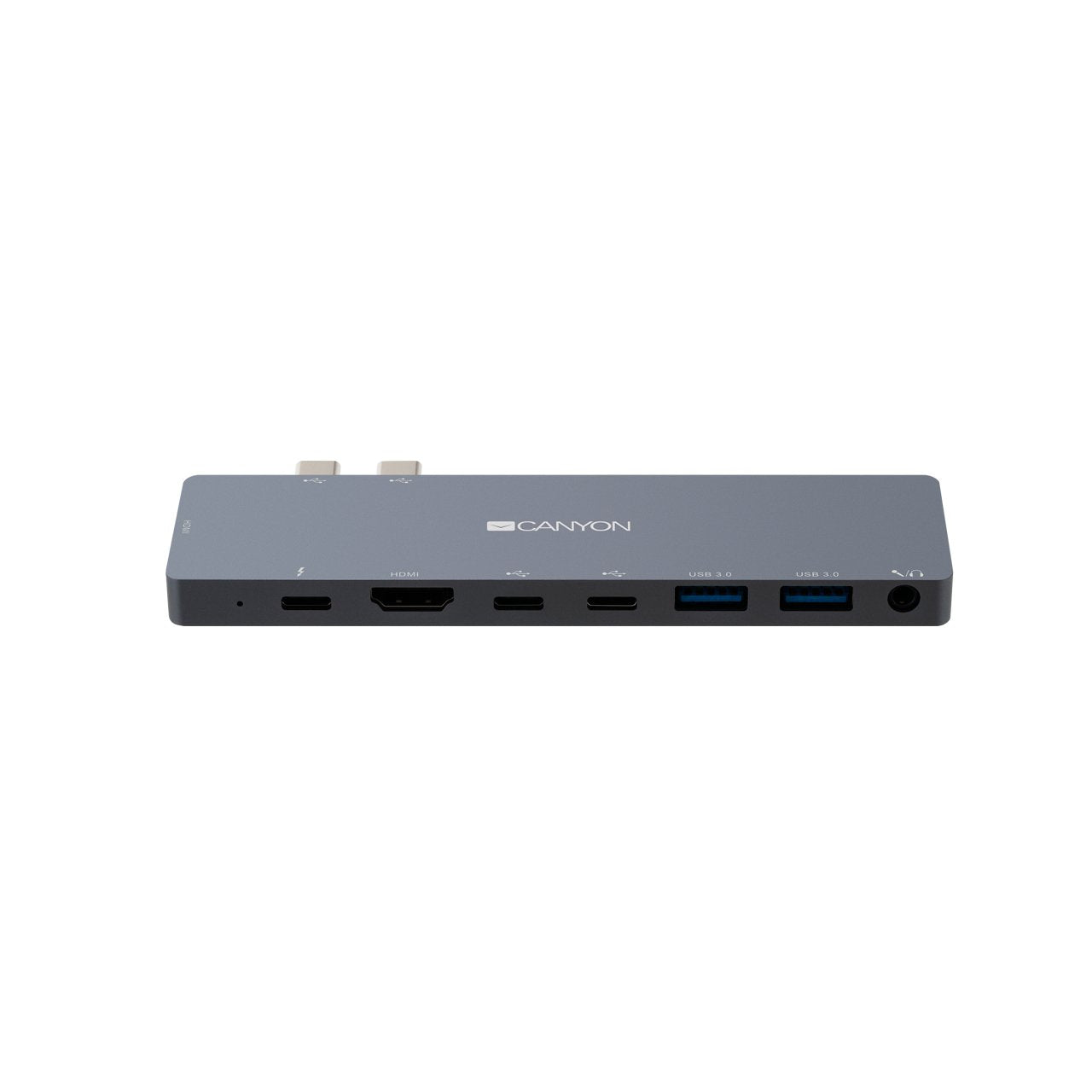EAN 5291485006136 - Canyon CNS-TDS08DG base para portátil y replicador de puertos Gris imagen 3