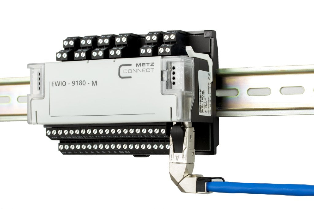 EAN 4251394614526 - METZ CONNECT 40G RJ45 field plug pro 360 Azul imagen 3