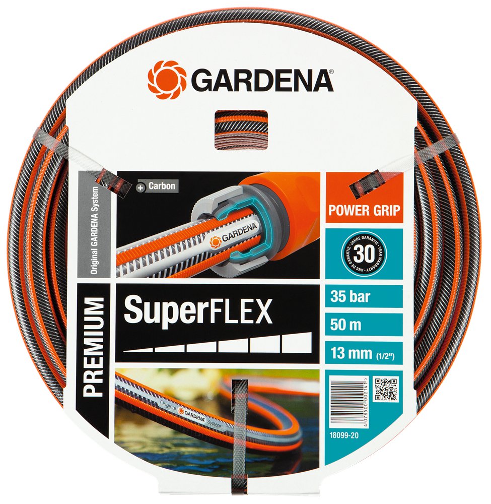 EAN 4078500002141 - Gardena 18099-20 manguera de jardín 50 m Por encima/debajo del suelo Gris, Naranja imagen 1