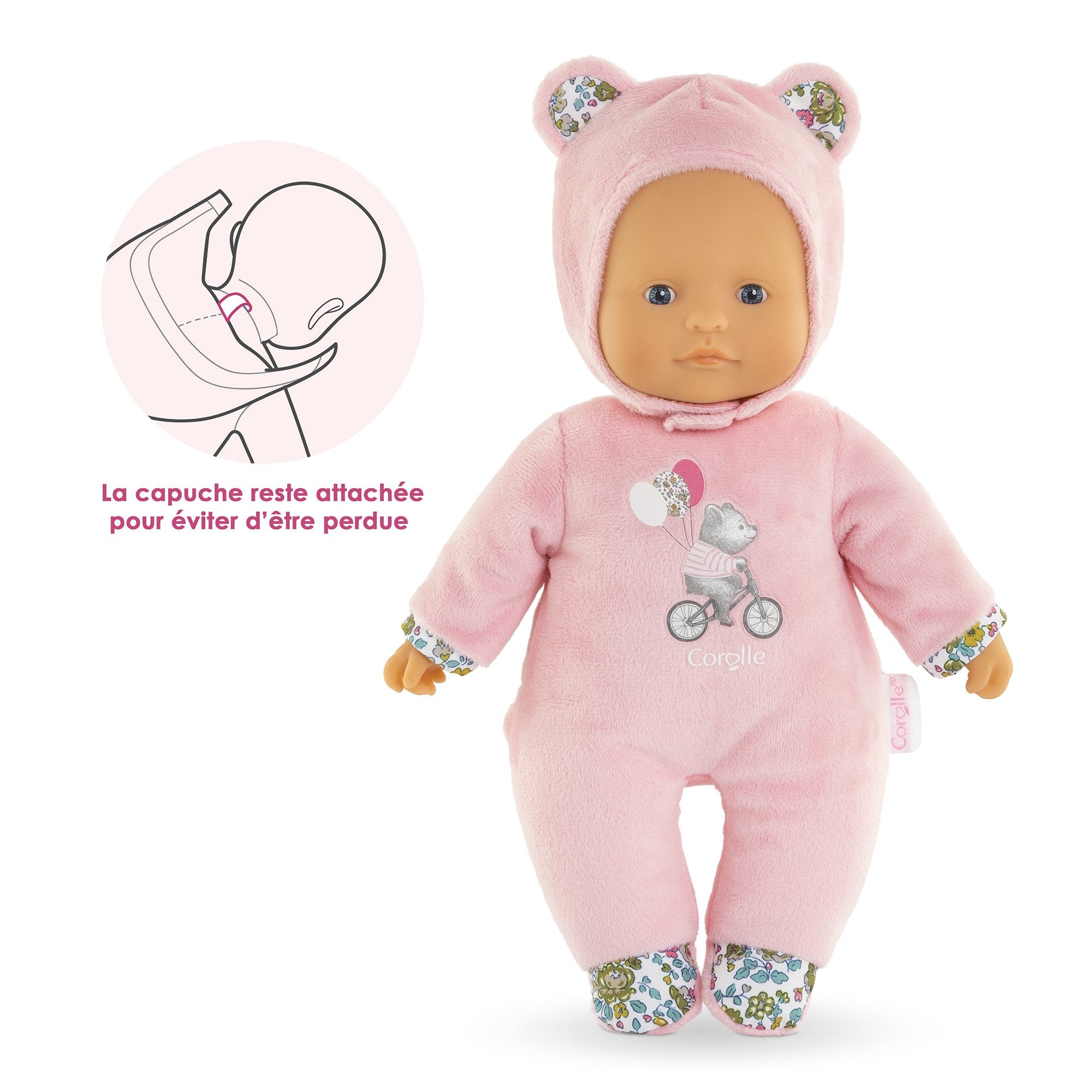 Simba-Dickie Mon Doudou Corolle Sweetheart, Rosa Bär 9000100700