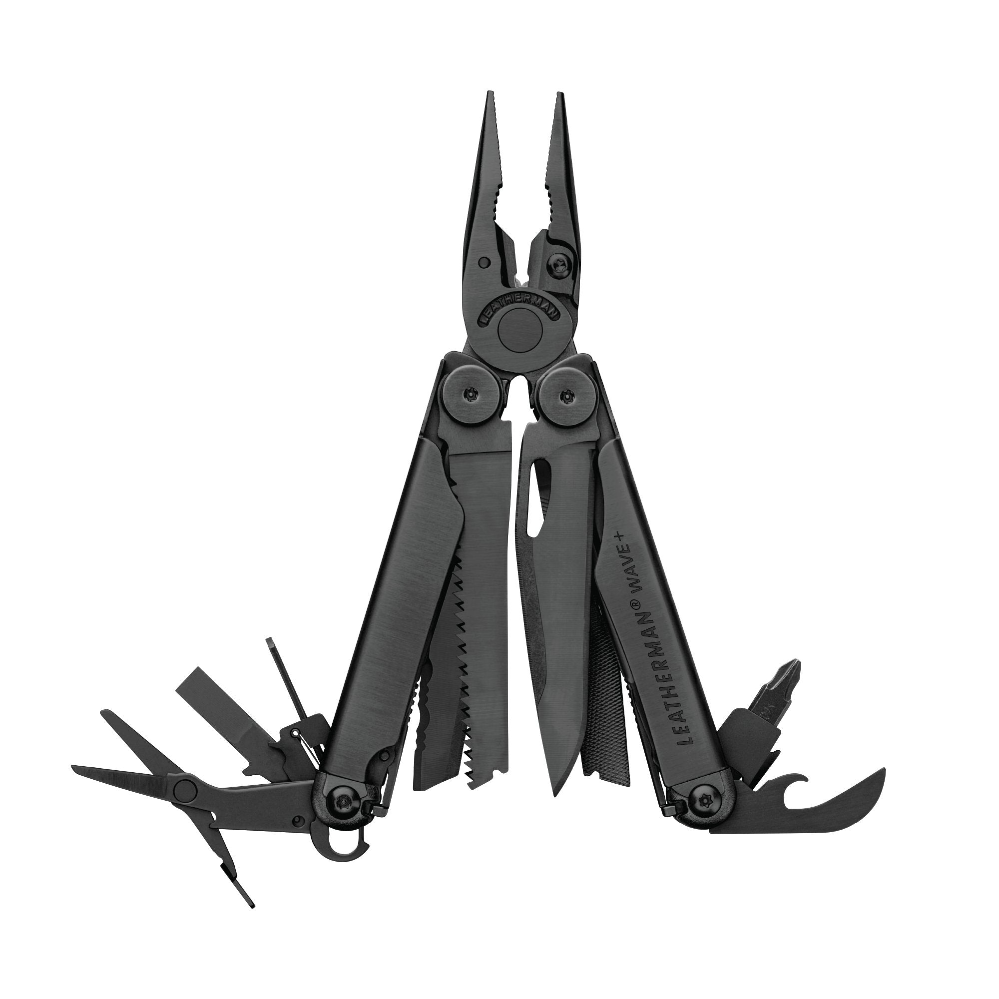 EAN 0037447000720 - Leatherman Wave+ alicate multiherramienta para bolsillo 18 herramientas Negro imagen 1