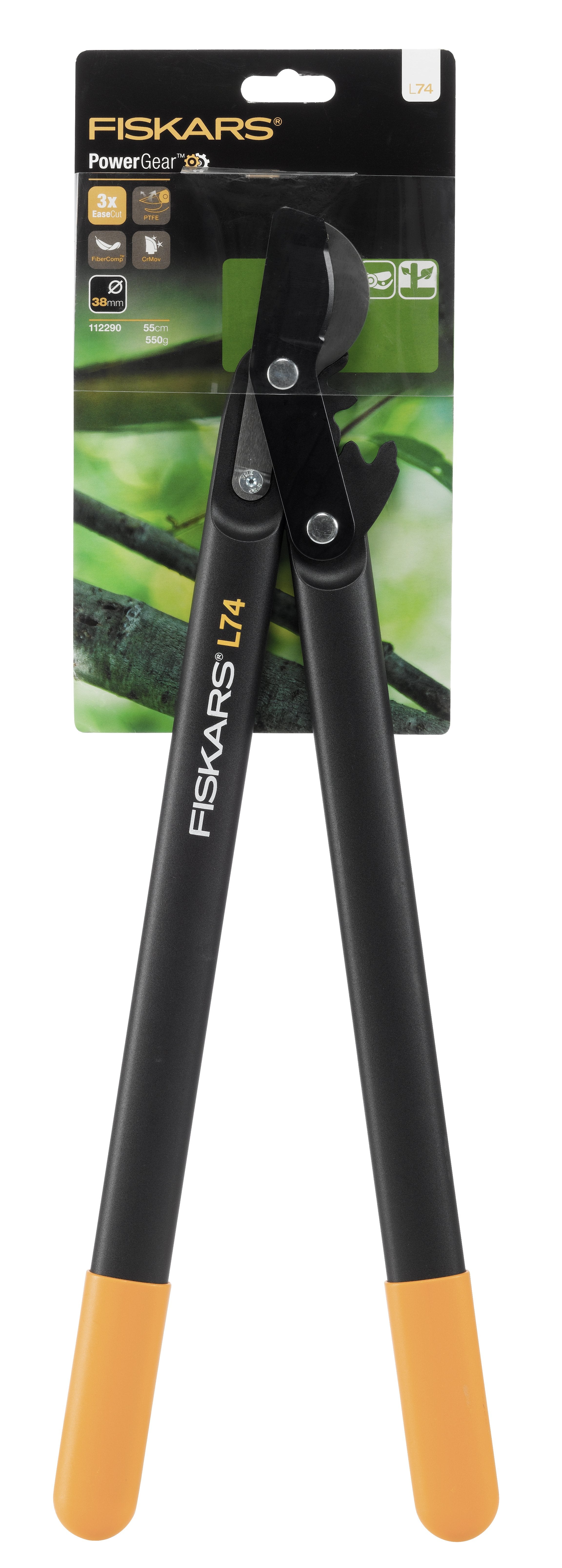 EAN 6411501122902 - Fiskars 112290 tijera podadora Podadora con corte bypass imagen 3