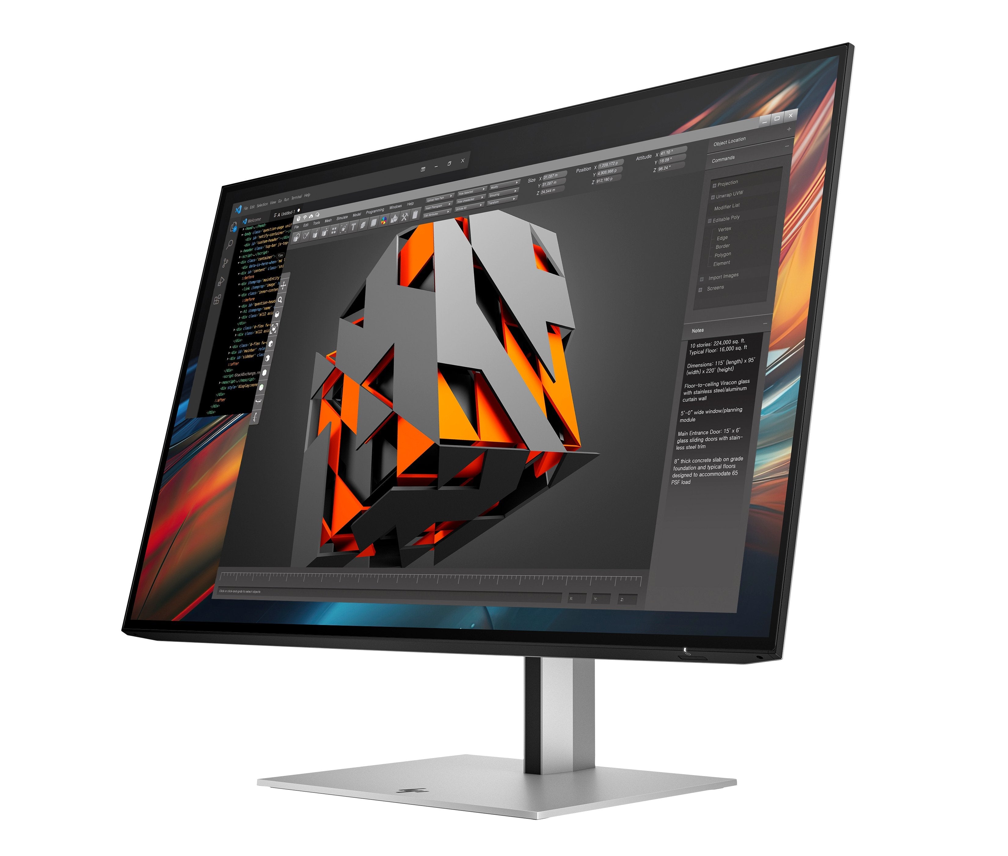 EAN 5715063476277 - HP Series 7 Pro 24 inch WUXGA USB-C Monitor - 724pu pantalla para PC 61 cm (24") 1920 x 1200 Pixeles LCD  imagen 6