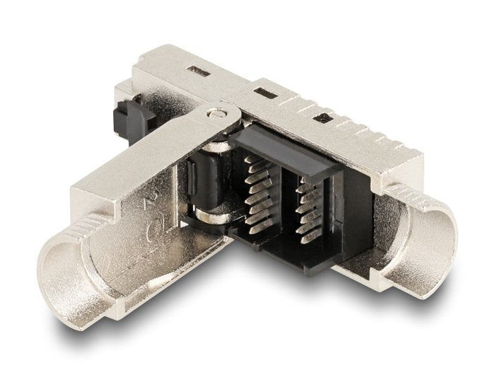 Delock Rj45 Macho Cat.6a Con Prensaestopas