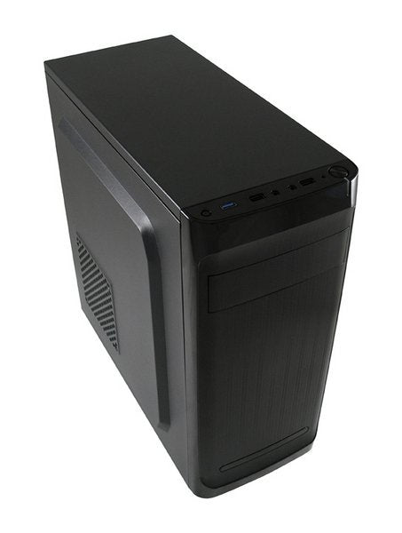 Caja Pc Lc-Power 7034b, Midi Tower, Metal, Negro, Atx,Micro Atx,Mini-Atx, 14,5 Cm