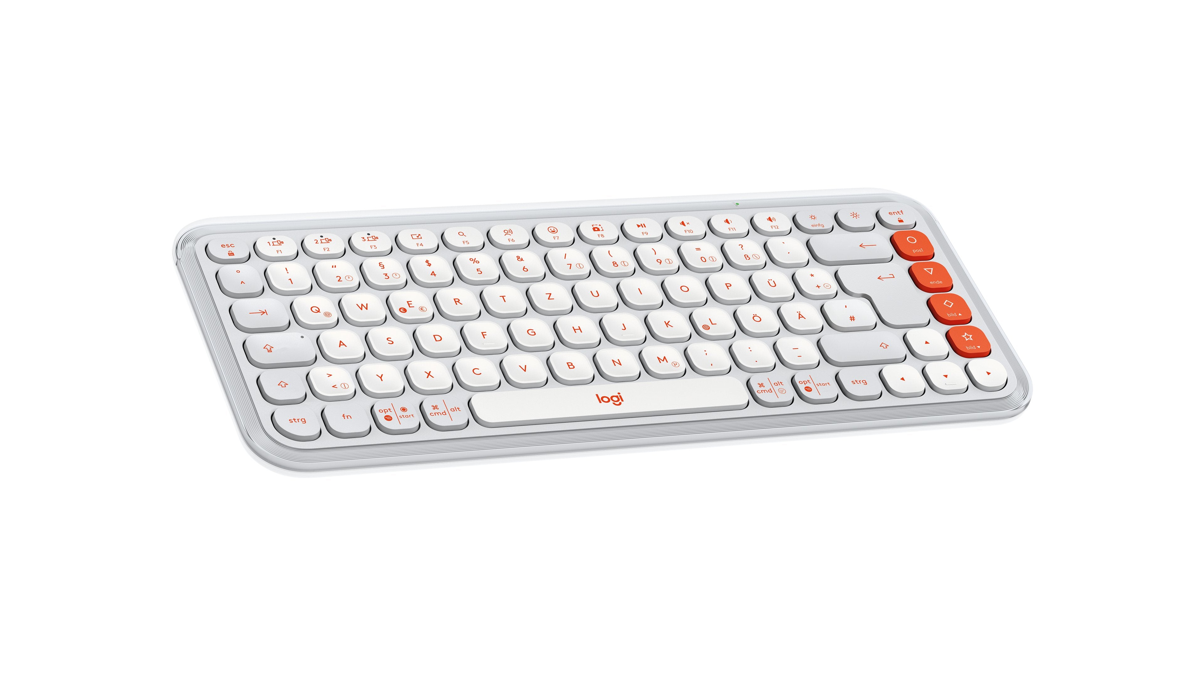 EAN 5099206127494 - Logitech 920-013060 teclado Universal Bluetooth QWERTZ Alemán Blanco imagen 4