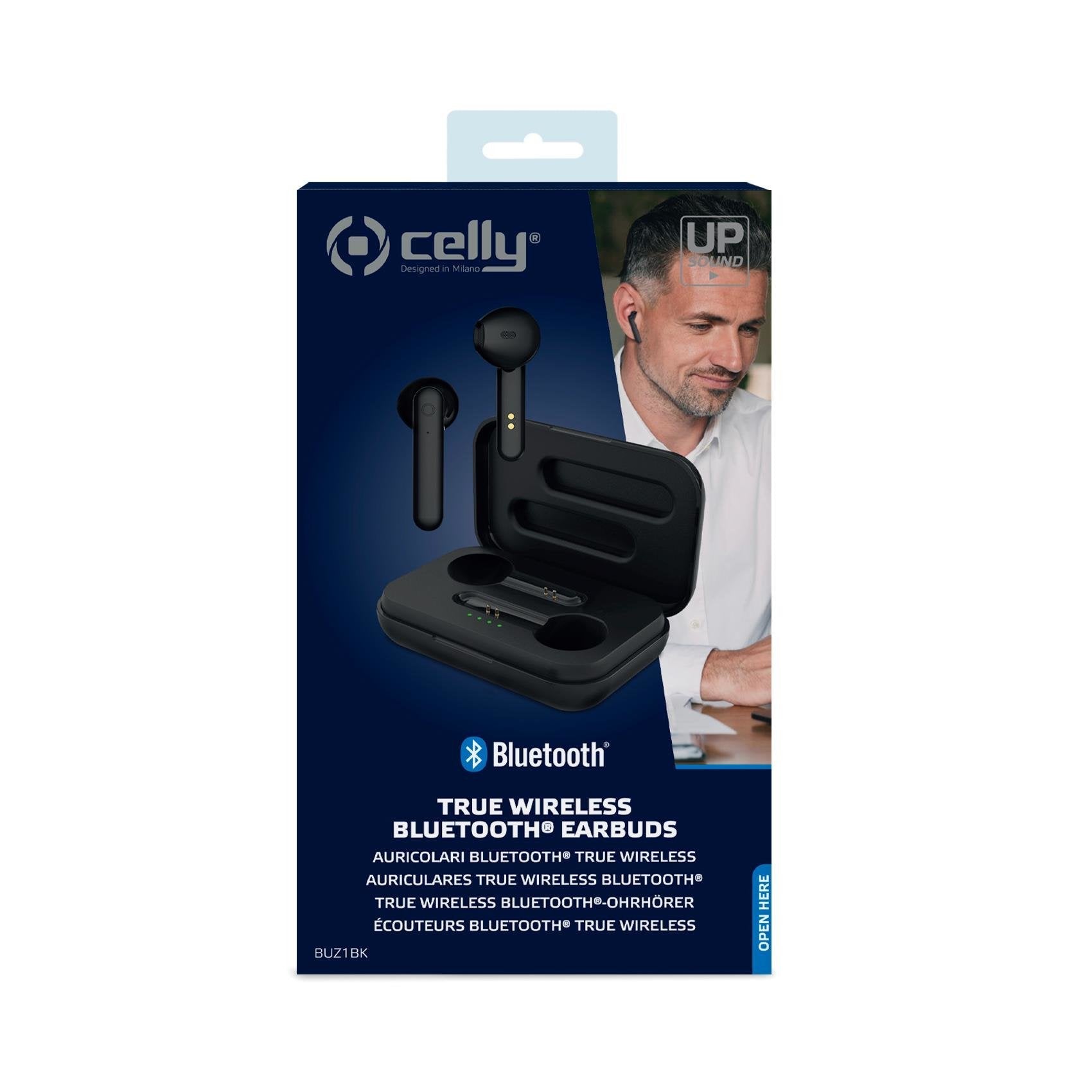 Celly Auriculares Bluetooth Buz1 Bk