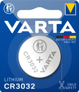 Varta Bateria Lithium, Knopfzelle, Cr3032, 3v
