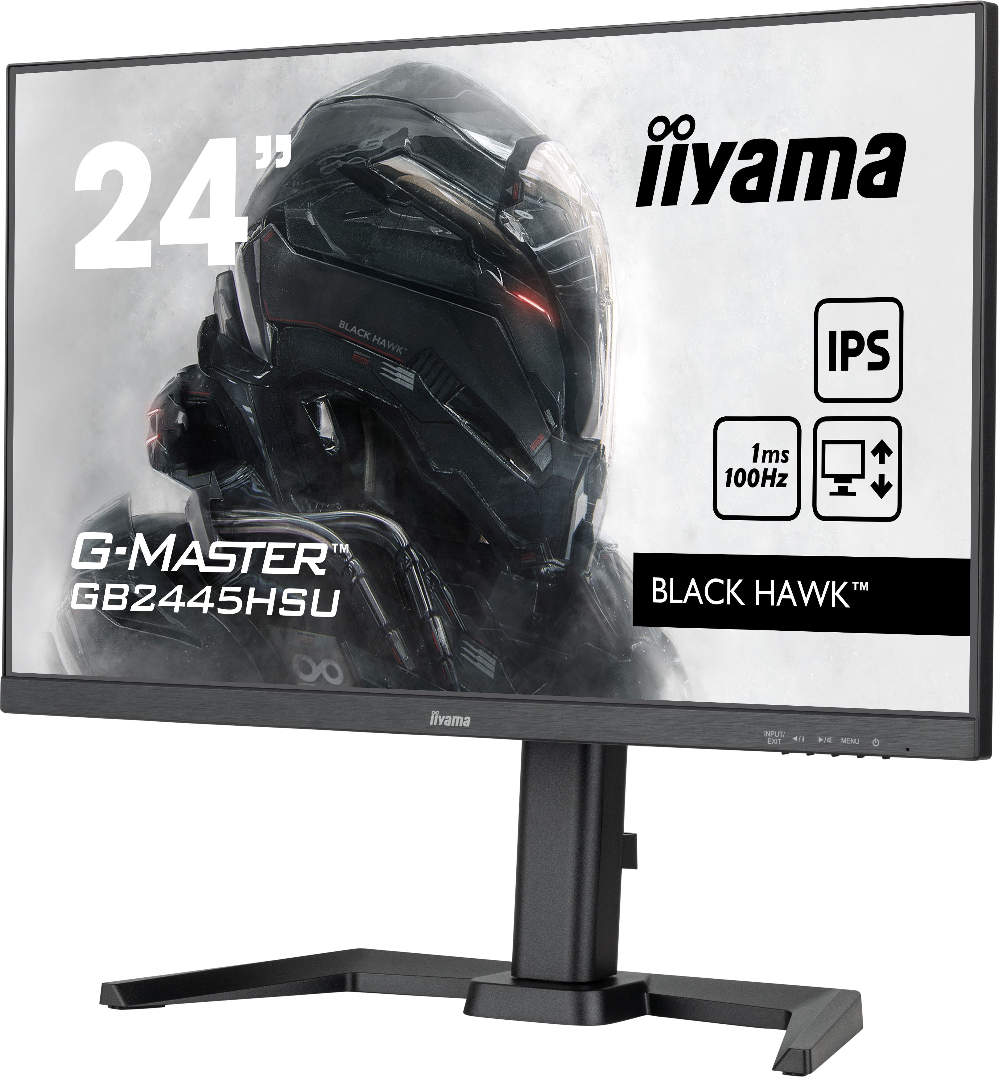 EAN 4948570122745 - iiyama G-MASTER GB2445HSU-B1 pantalla para PC 61 cm (24") 1920 x 1080 Pixeles Full HD LED Negro imagen 5