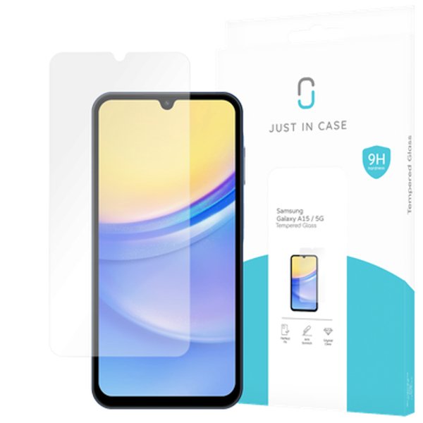 Protector Pantalla Cristal Templado Samsung Galaxy A15 Just In Case Protector De Pantalla/ Compatible Con Samsung Galaxy A15 - A15 5g/ Cristal Templado/ Transparente