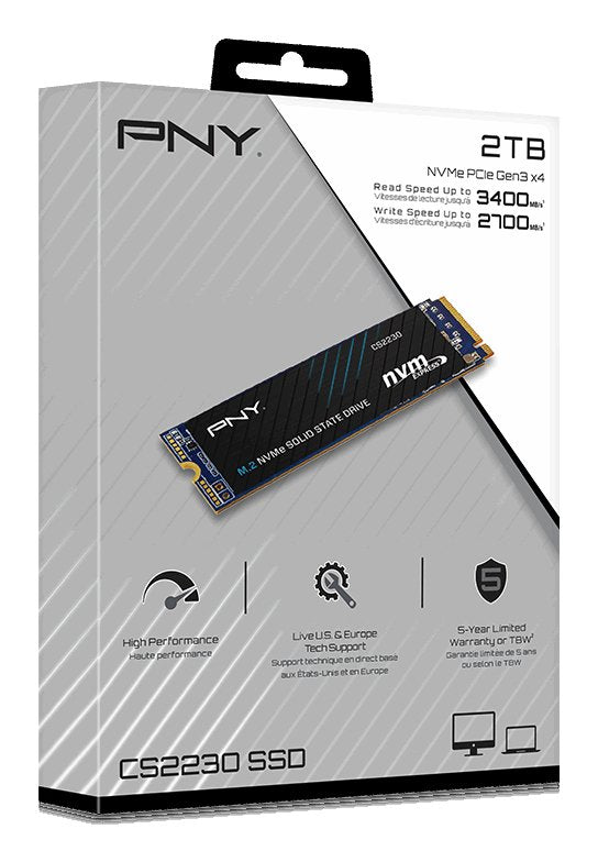 EAN 0751492779157 - PNY CS2230 2 TB M.2 PCI Express 3.0 NVMe 3D NAND imagen 6