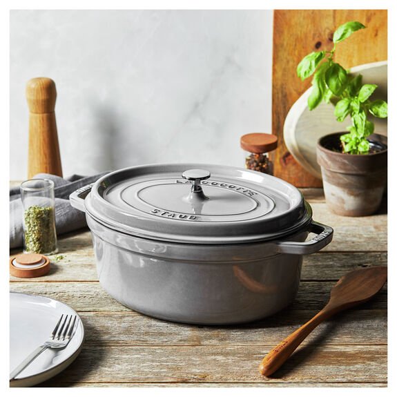 EAN 3272341031181 - Staub La Cocotte 5,5 L Ovalado hierro fundido Cazuela para hornear imagen 5