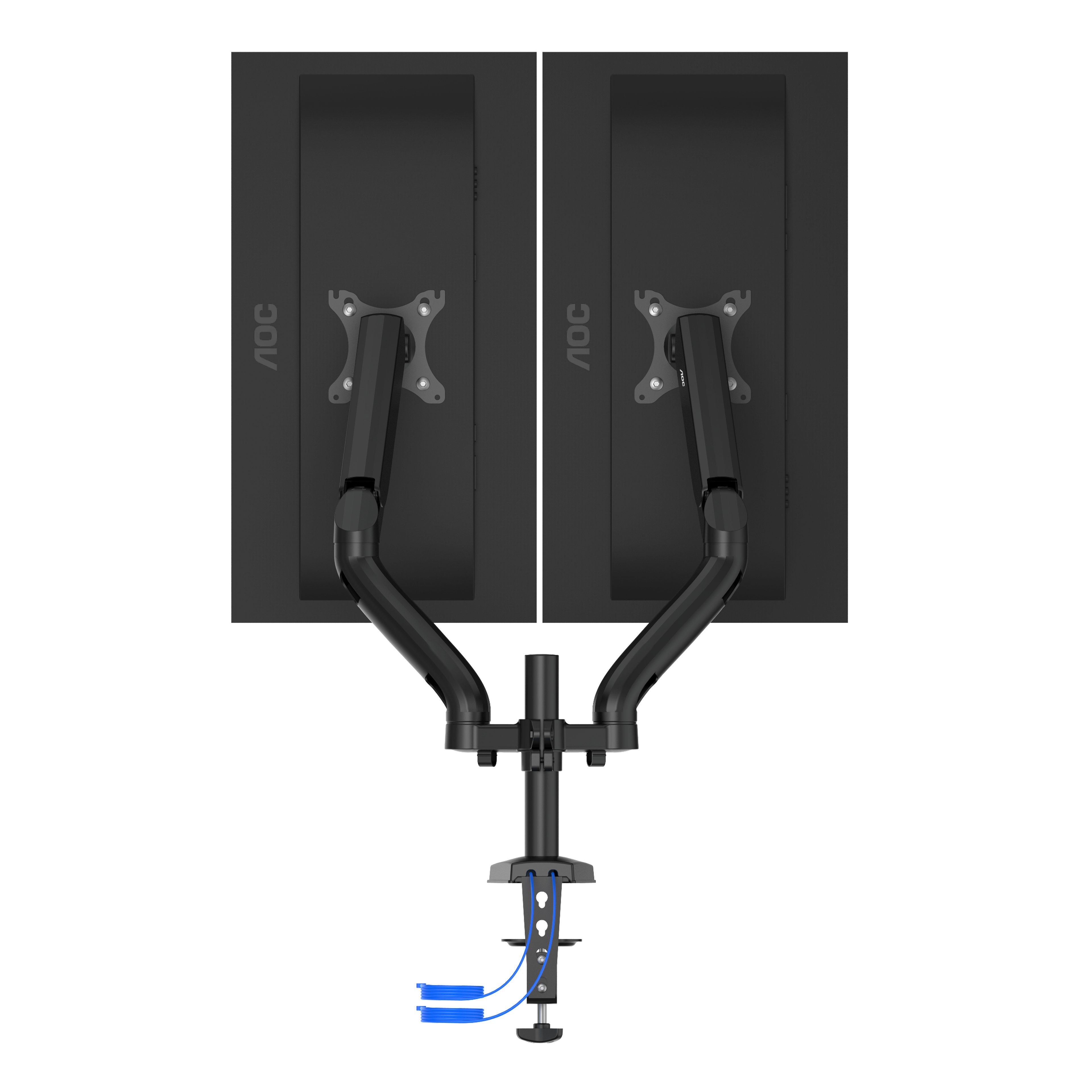 EAN 4038986630665 - AOC AD110DX soporte para monitor 81,3 cm (32") Escritorio Negro imagen 6