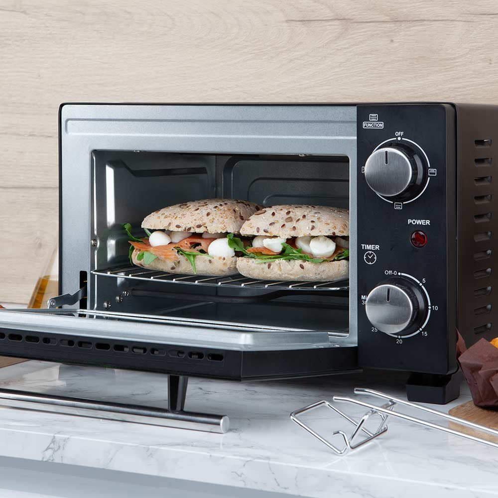 EAN 8435568405592 - Orbegozo HO 985 horno tostador 10 L 800 W Negro imagen 7