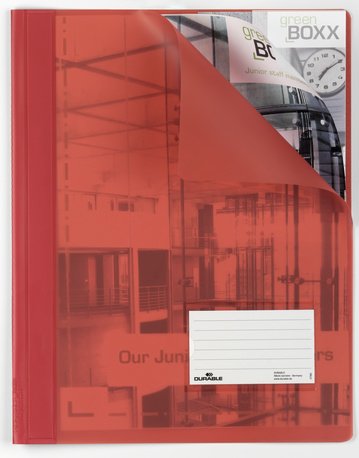 Carpeta Durable De Fastener Translúcida
