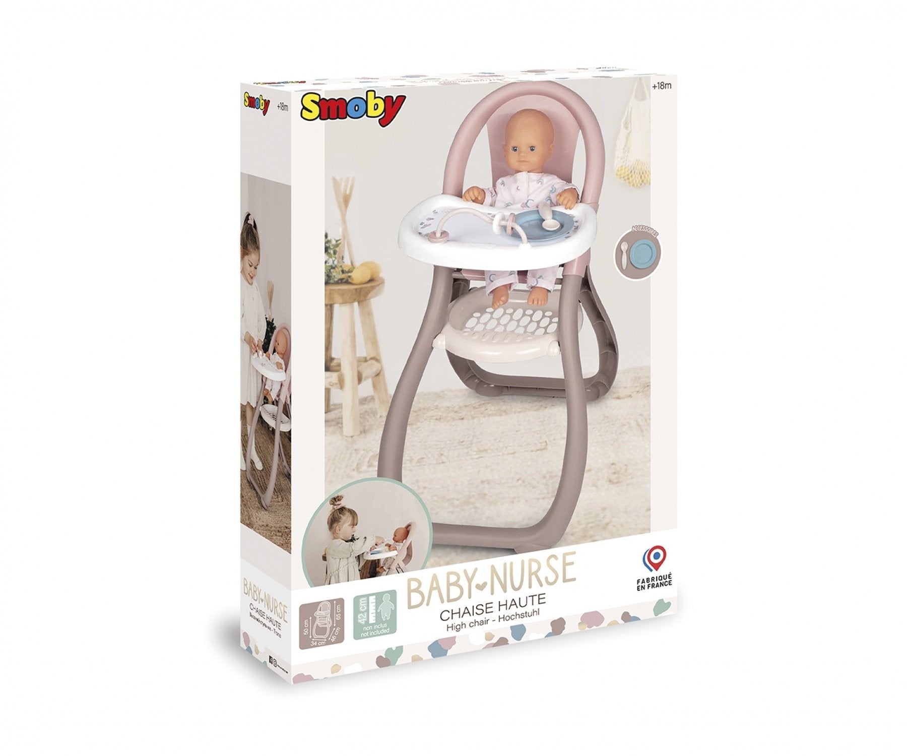 EAN 3032162203705 - Smoby 220370 accesorio para muñecas Trona de juguete imagen 1