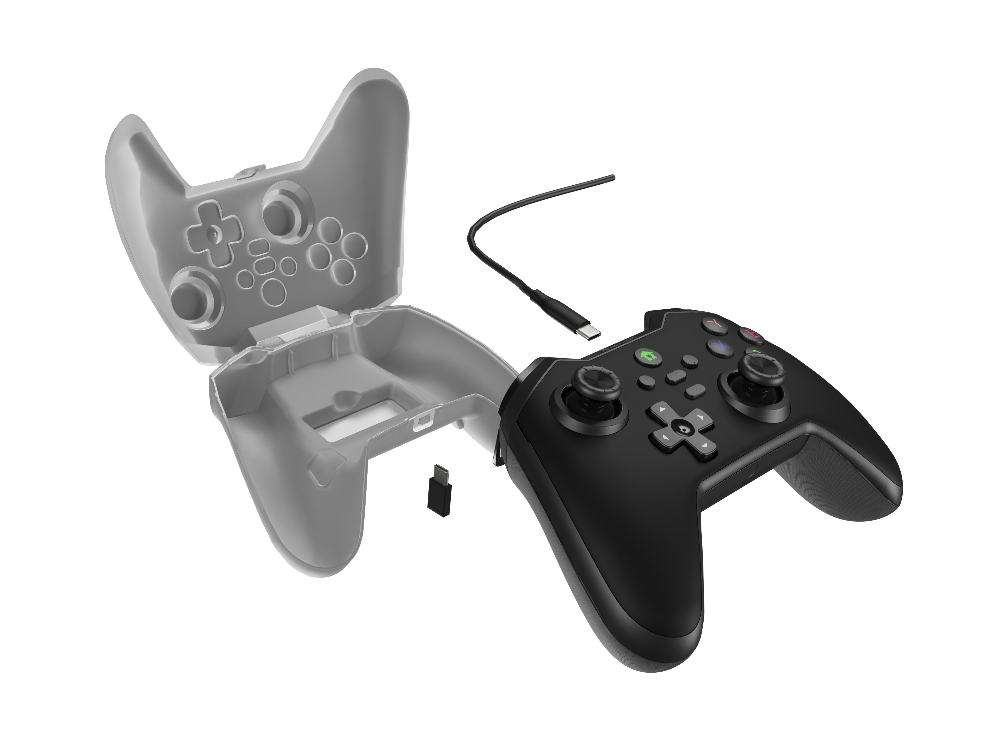 Gamepad Genesis Mangan 300 Usb (Pc/Switch/Mobile) Negro