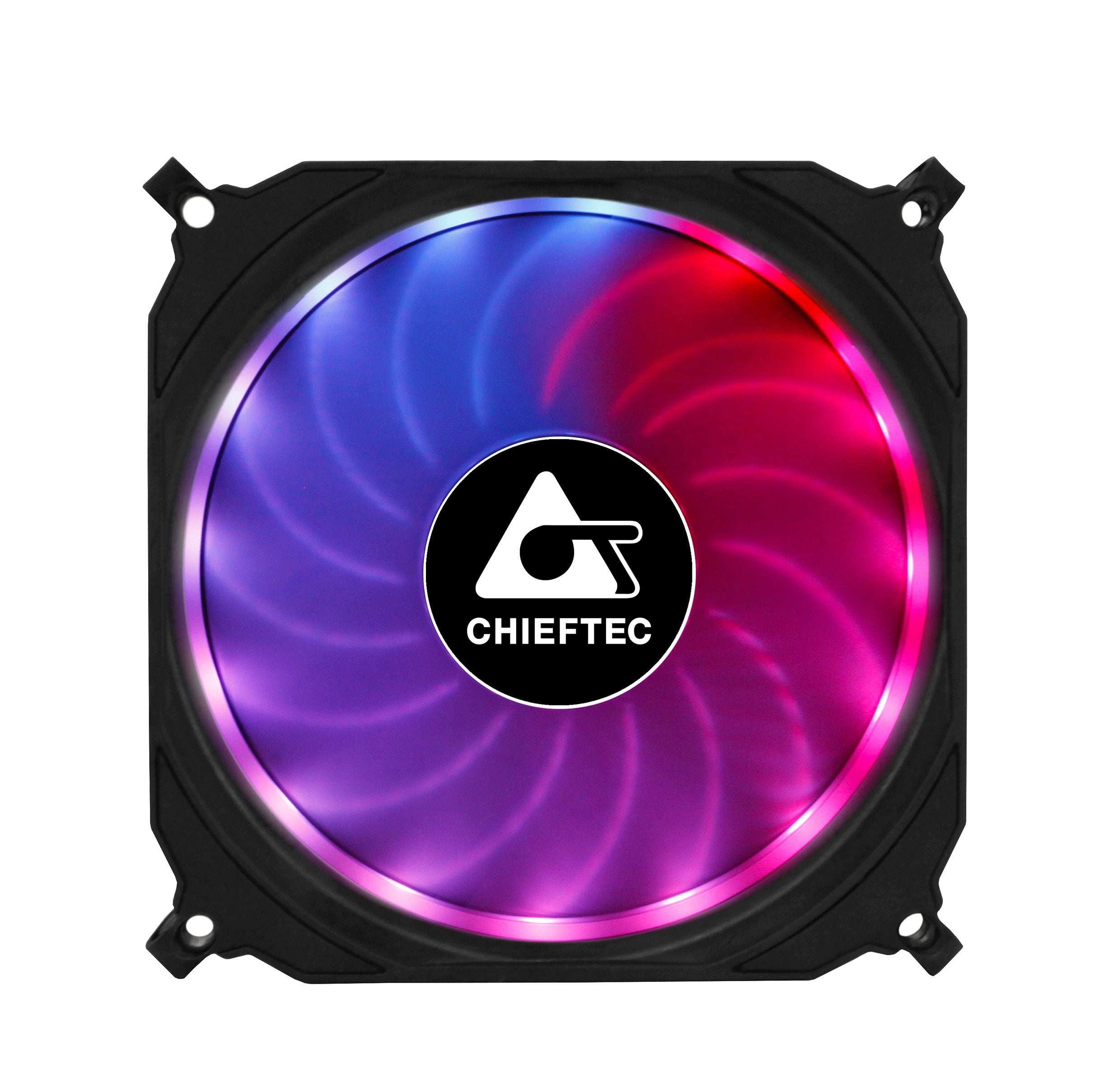 Chieftec Cf-3012-Rgb Ventilador De Pc Carcasa Del Ordenador 12 Cm Negro