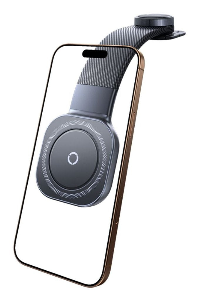 Os-Primetrip C03 Magnetic Car Mount (Stick-On Type Cosmic Black)