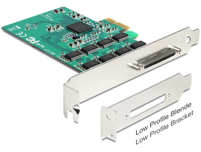 Delock Pci Express Karte > 8x Seriell R