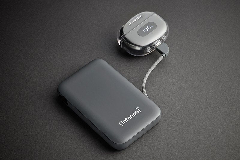 EAN 4034303037735 - Intenso S10000 Polímero de litio 10000 mAh Gris imagen 2