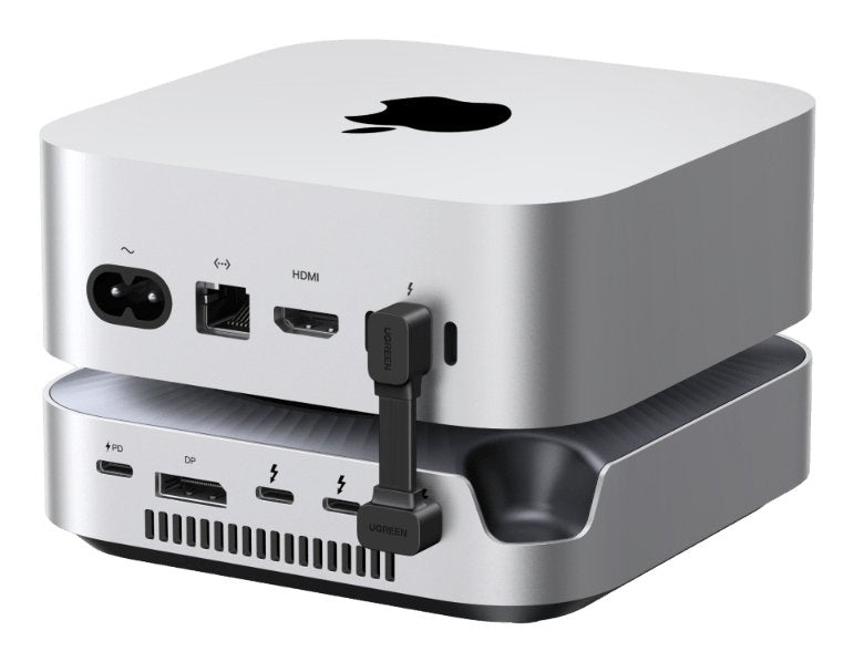 Ugreen Maxidok 10-In-1 Mac Mini Thunderbold 5 Estación De Acoplamiento (Plateado) 85883eu