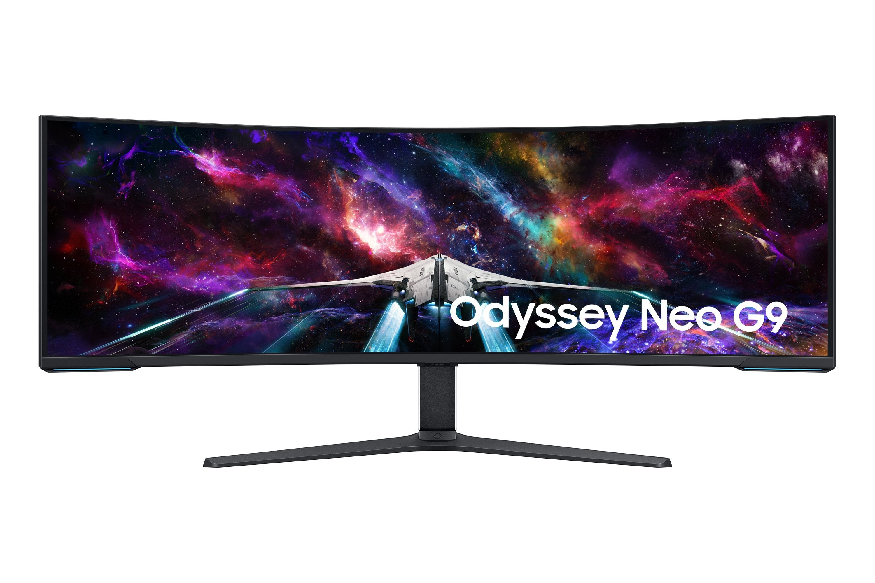 EAN 8806094972252 - Samsung G95NC LED display 144,8 cm (57") 7680 x 2160 Pixeles Dual UHD Negro, Blanco imagen 2