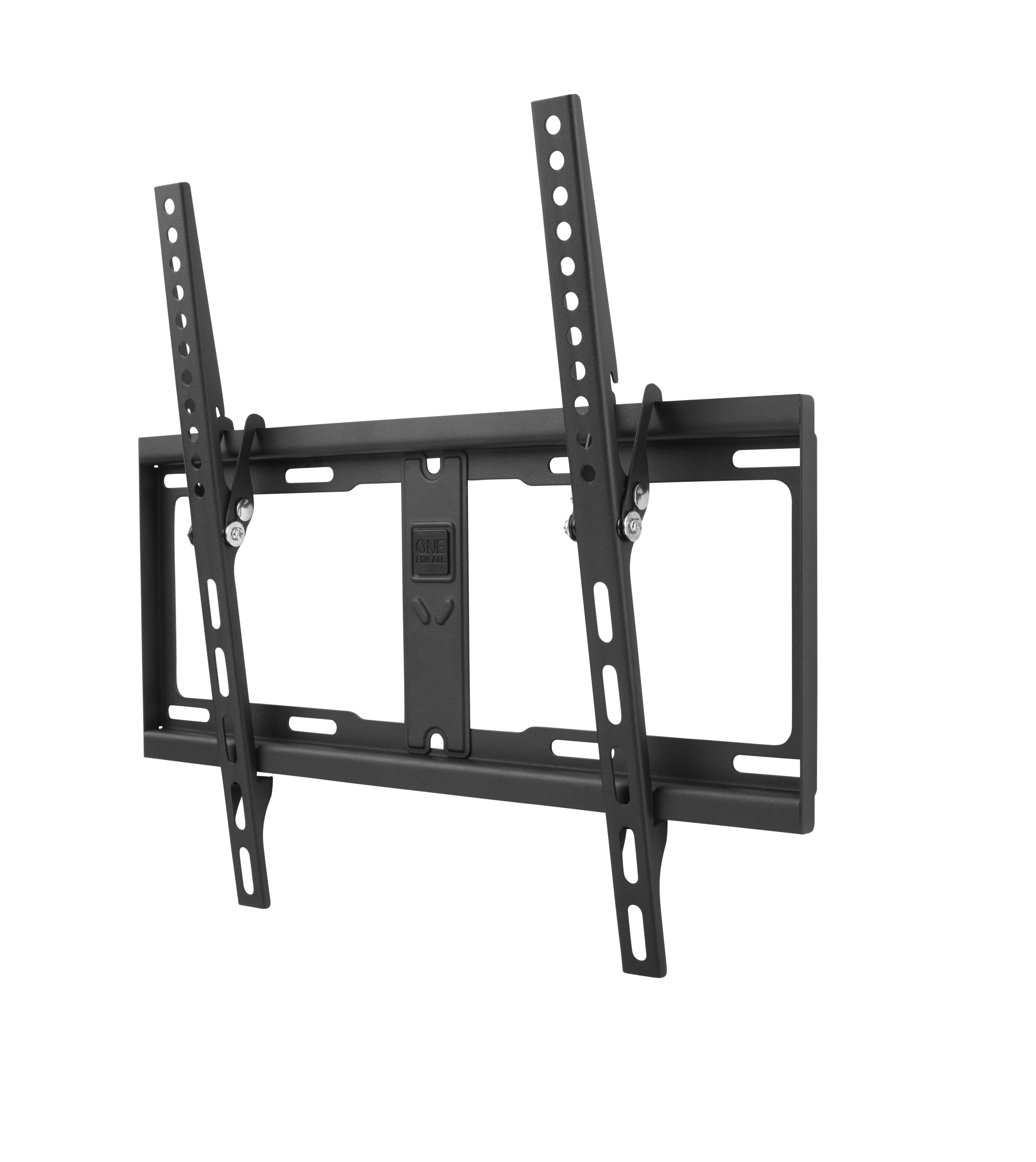 Soporte De Pared One For All Wm4421, Negro, Ultraplano, Inclinable Wm4421