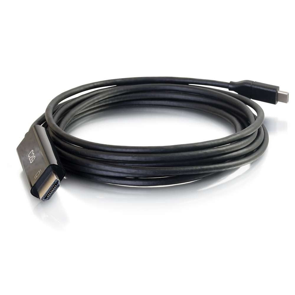 EAN 0757120268895 - C2G CG26889 adaptador de cable de vídeo 1,83 m USB Tipo C HDMI tipo A (Estándar) Negro imagen 1