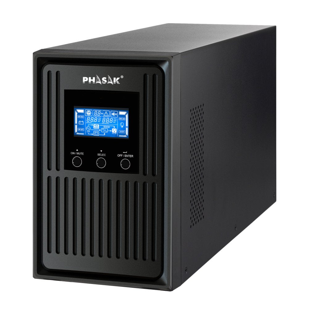 EAN 5605922004843 - Phasak PH 8010 sistema de alimentación ininterrumpida (UPS) Doble conversión (en línea) 1,06 kVA 900 W 3 imagen 3