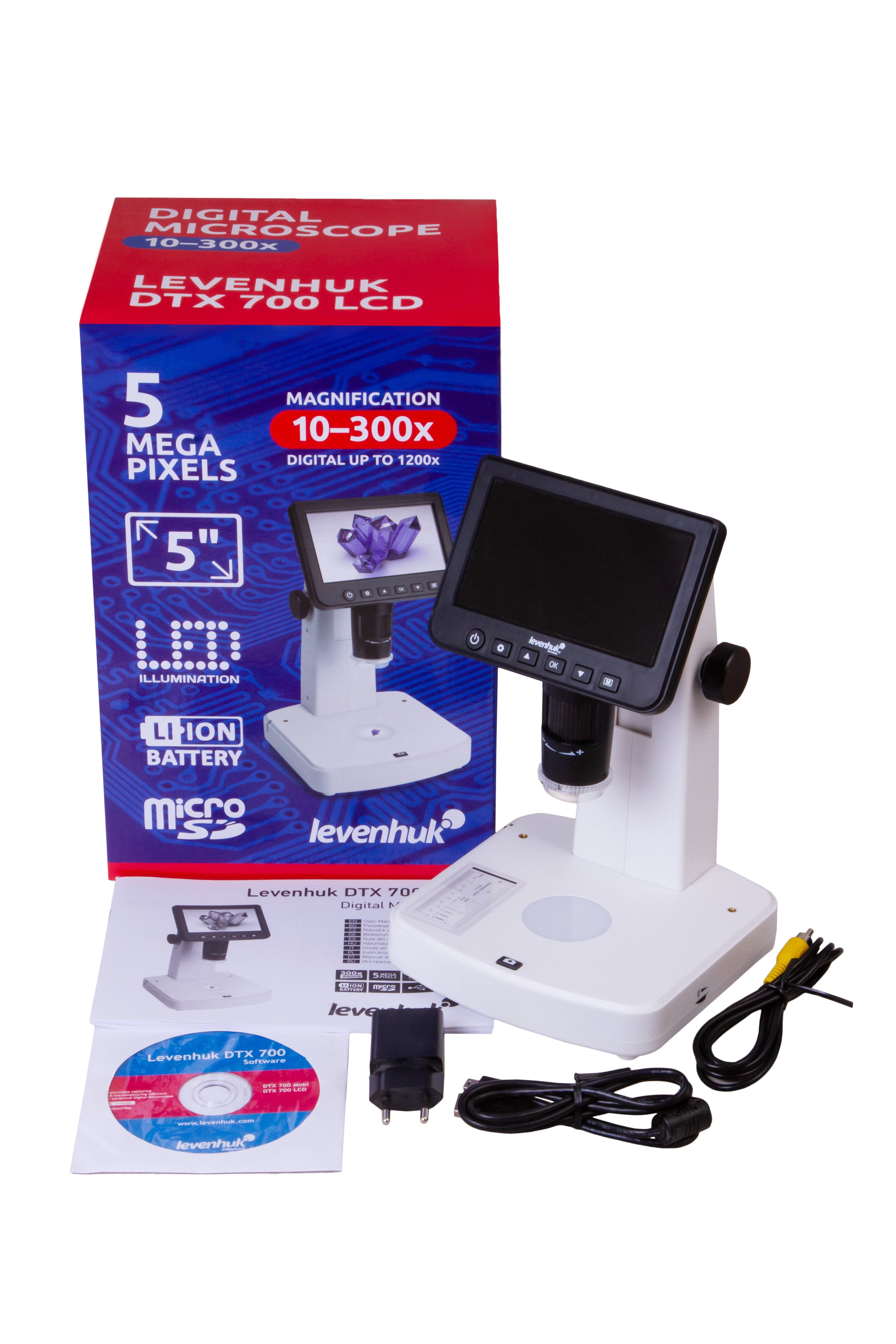 EAN 0753215773978 - Levenhuk DTX 700 LCD 1200x Microscopio digital imagen 8