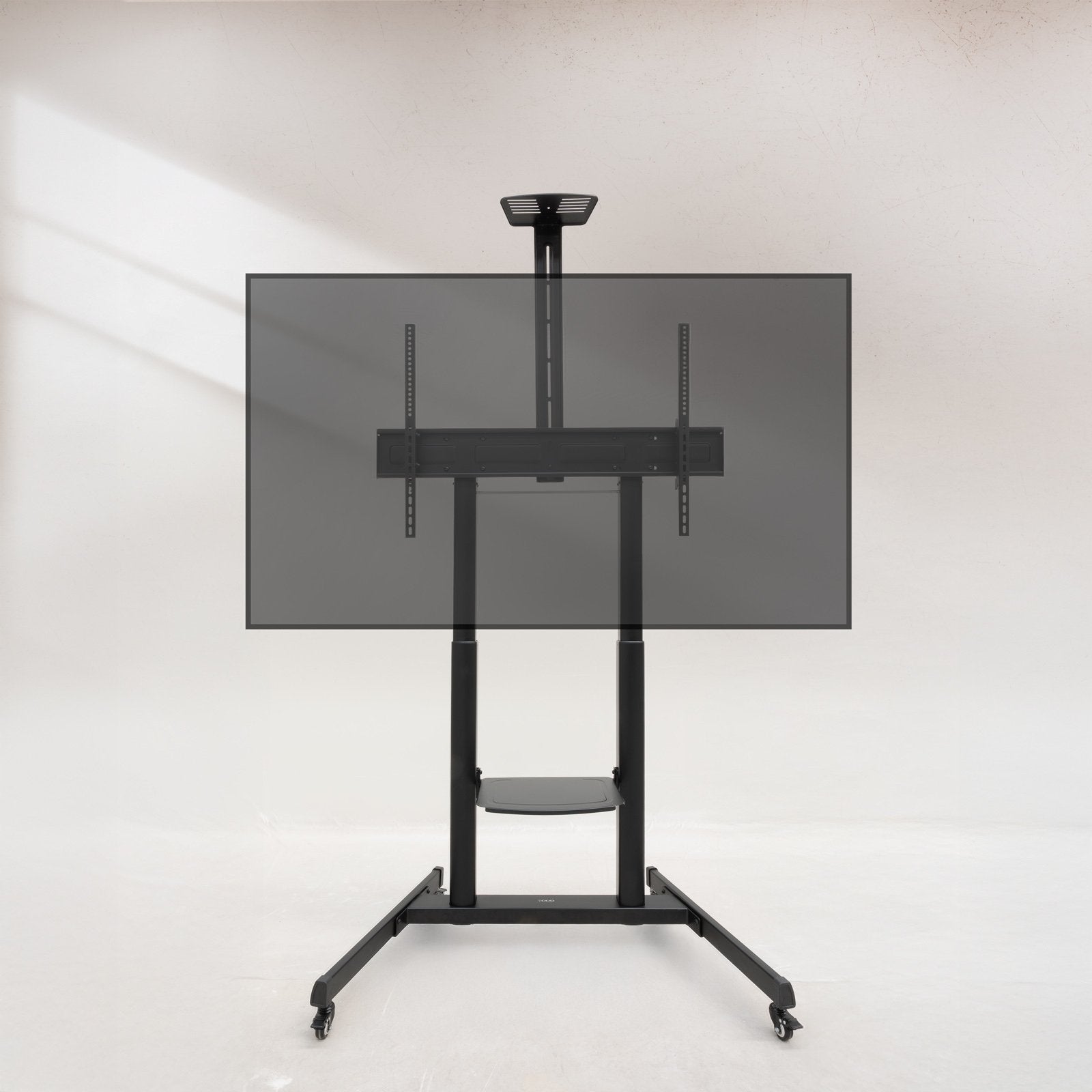 Soporte De Suelo Inclinable Con Ruedas Tooq Fs20406hm-B Para Tv De 60-100' Hasta 120kg