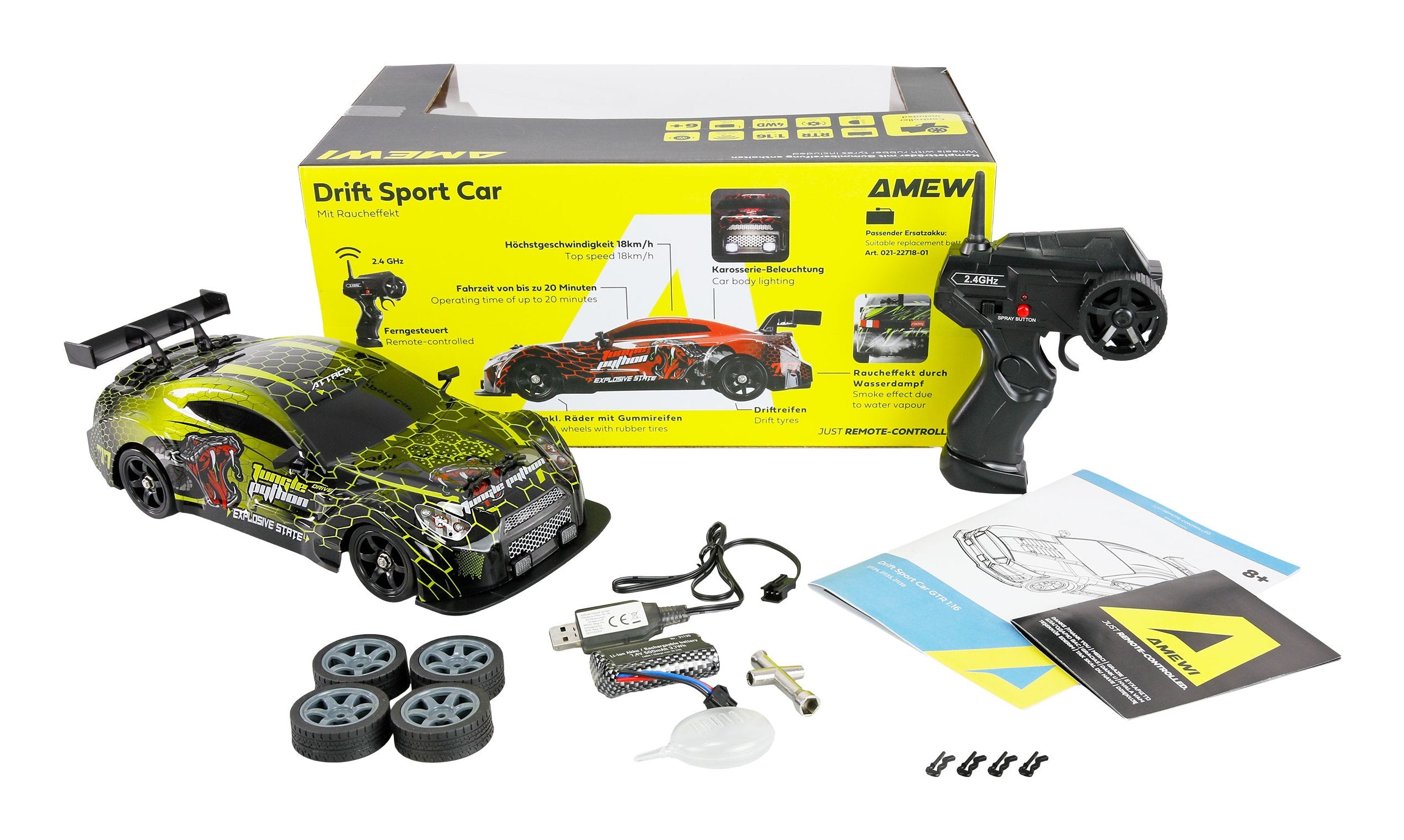 EAN 4262500346507 - Amewi 21135 modelo controlado por radio Coche de carreras Motor eléctrico 1:16 imagen 2