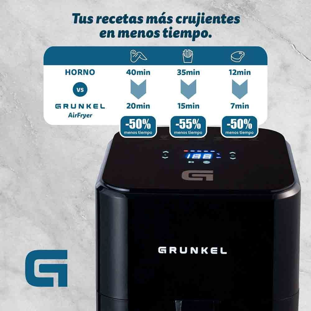 EAN 8426156017761 - Grunkel BLACKEASYFRYER freidora Sencillo 4 L Independiente 1200 W Freidora de aire caliente Negro imagen 3
