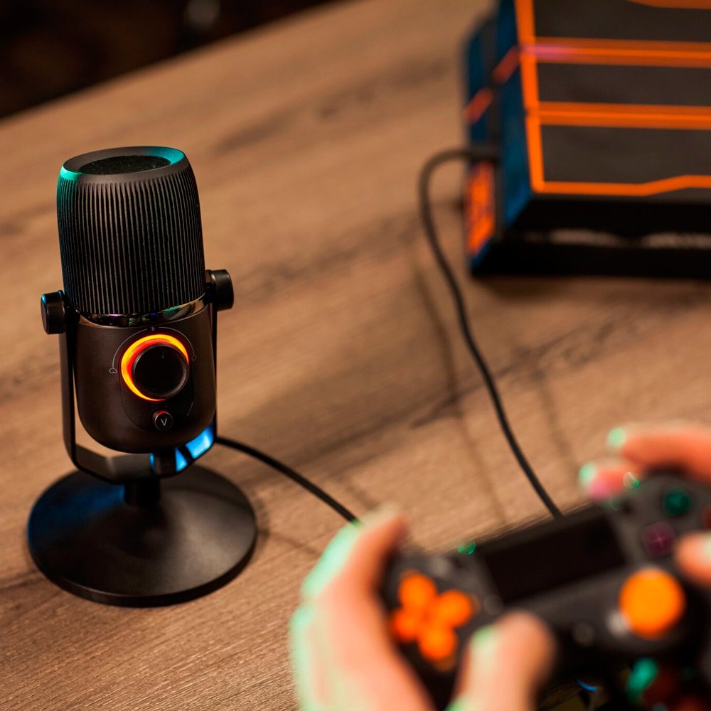 Woxter Micrófono Mic Studio 100 Pro R Bidireccional Para Streaming