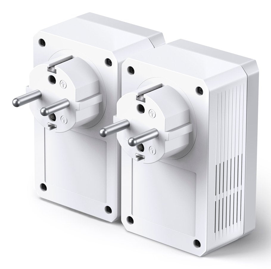 Tp-Link Kit De 2 Plc De 500 Mbps - 1 Puerto Ethernet Y Enchufe Integrado