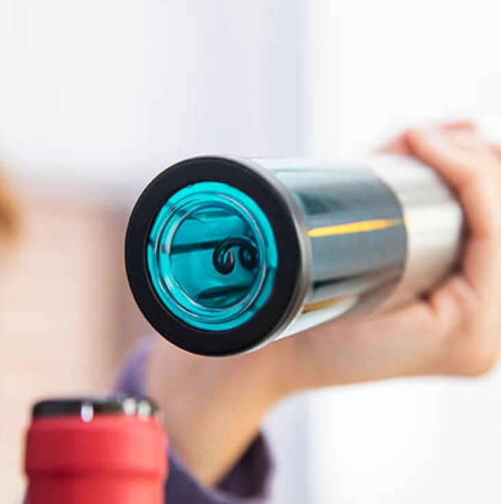 EAN 8435484023108 - Cecotec 02310 sacacorchos Abridor de vino eléctrico Azul, Acero inoxidable imagen 6