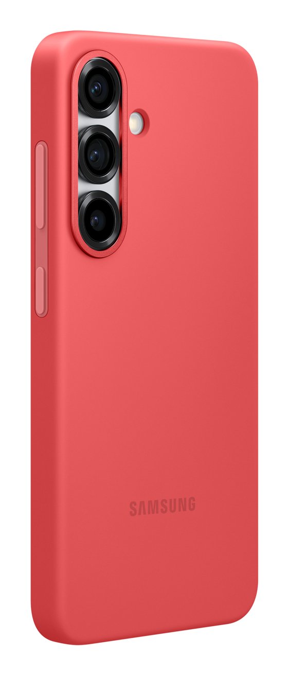 Samsung Silicone Case Galaxy S25 Rot