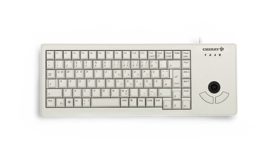 Compact Trackball Keyboard Gris