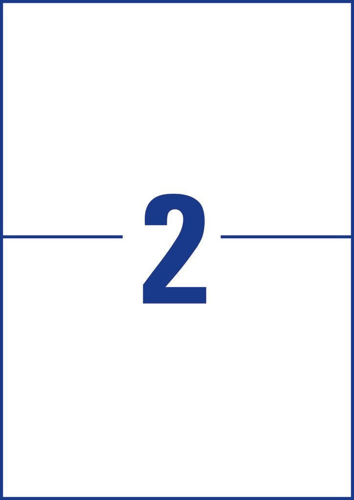 Avery Zweckform Resistente A La Intemperie Folienetiketten 210,0 X 148,0 Mm