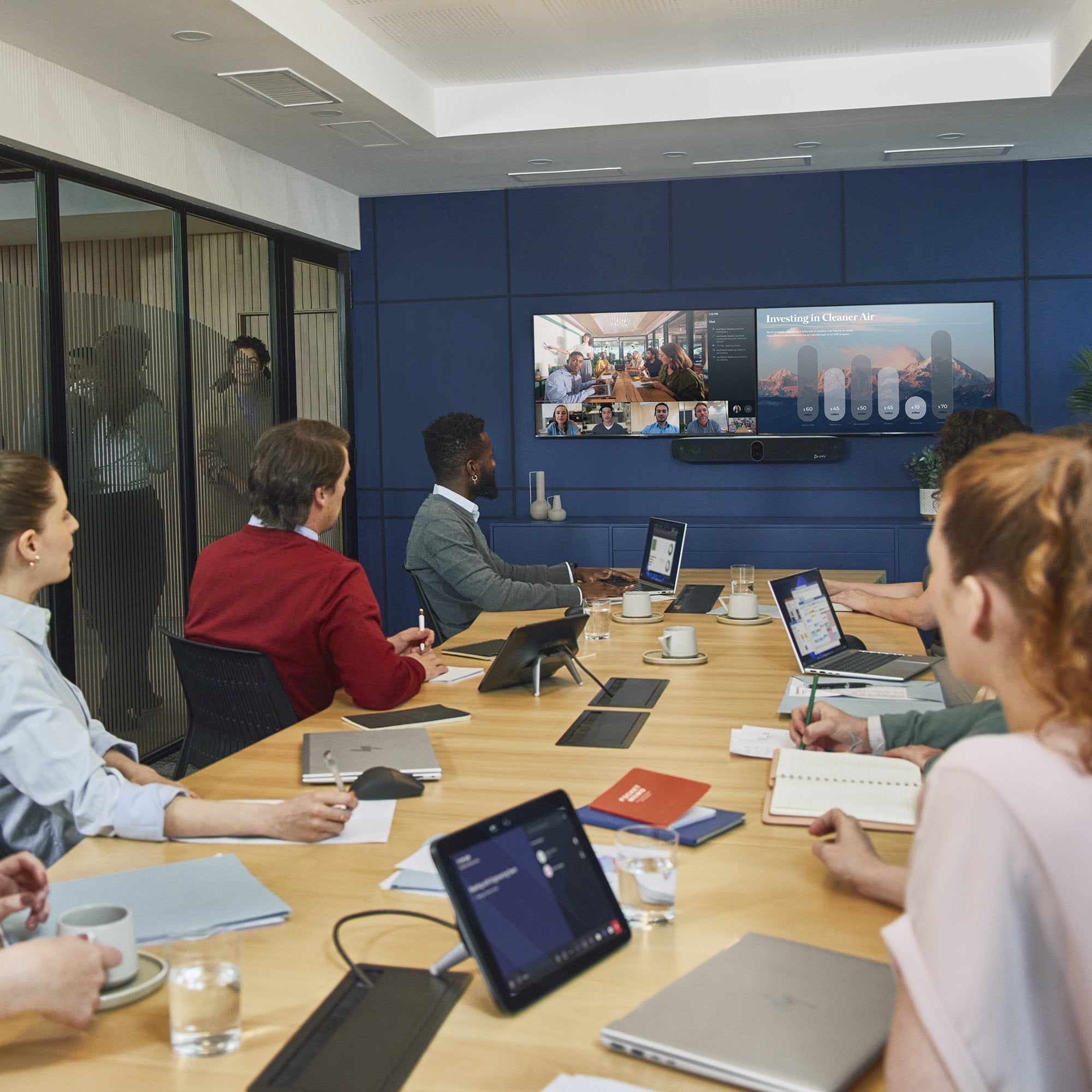 EAN 198415349132 - Poly Studio X72 All-In-One Video Bar sistema de video conferencia imagen 4