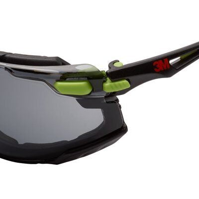 Schutzbrille Solus 1000, Scotchgard Protector Verde Lima, Negro, 1 Unidades