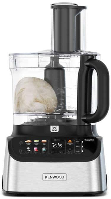 Kenwood Kompakt-Küchenmaschine Multipro Onetouch (Plata/Negro, 1.000 Watt, Integrierte Waage, Mixaufsatz) 0w22011079