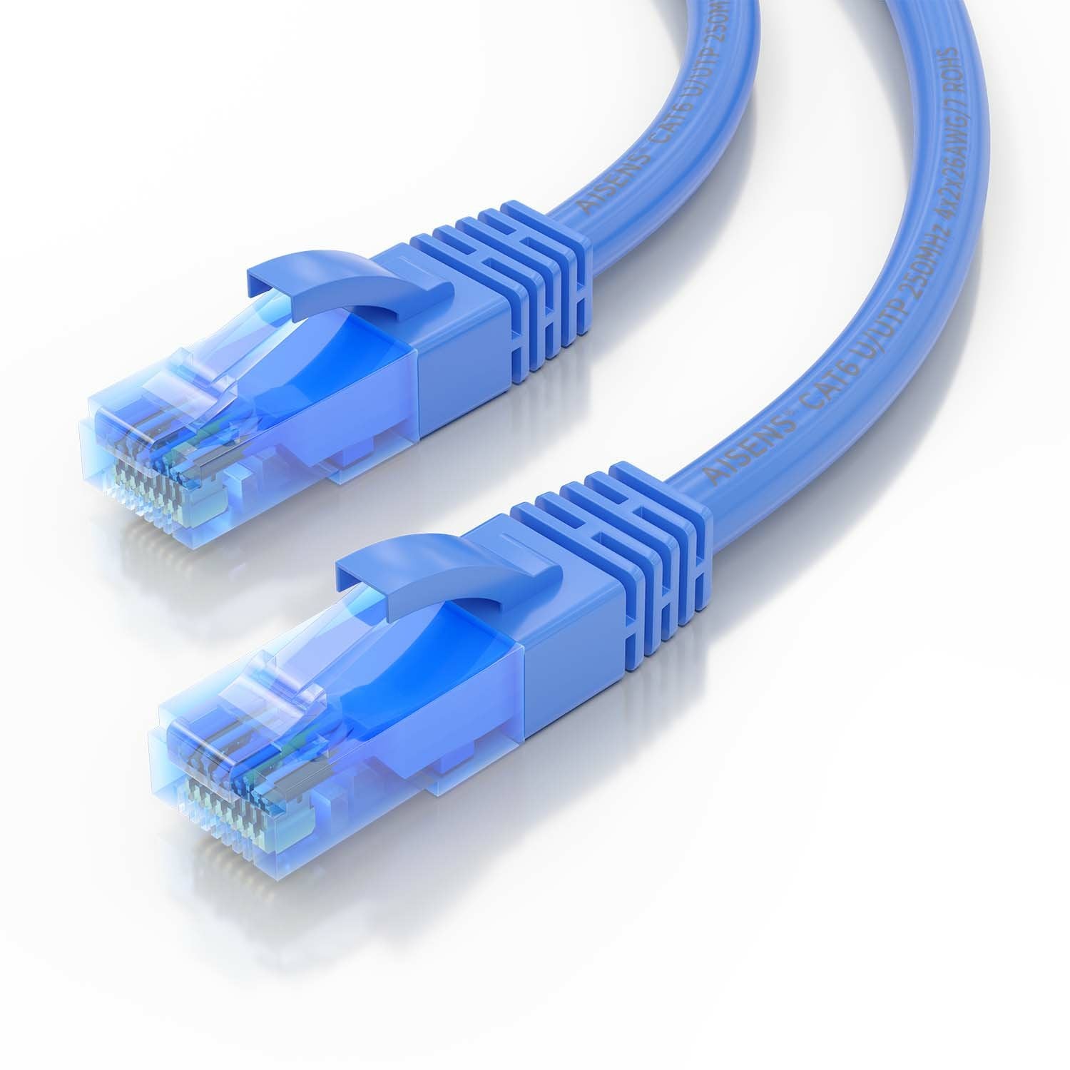 Aisens Cable De Red Rj45 Cat.6 Utp Awg26 Cca - 0.50m - Azul