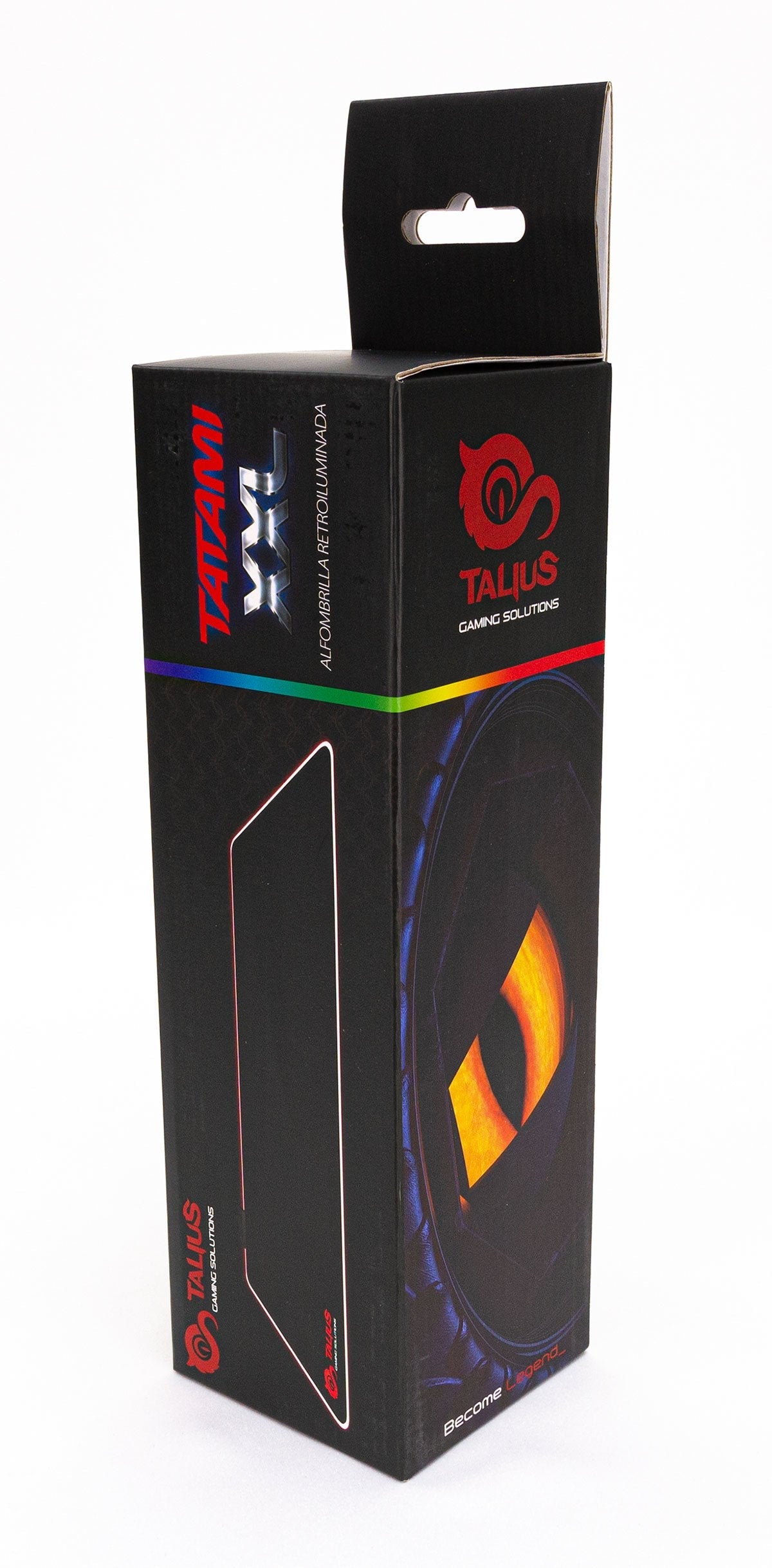 Talius Alfombrilla Gaming Tatami Xxl Retroiluminada Rgb