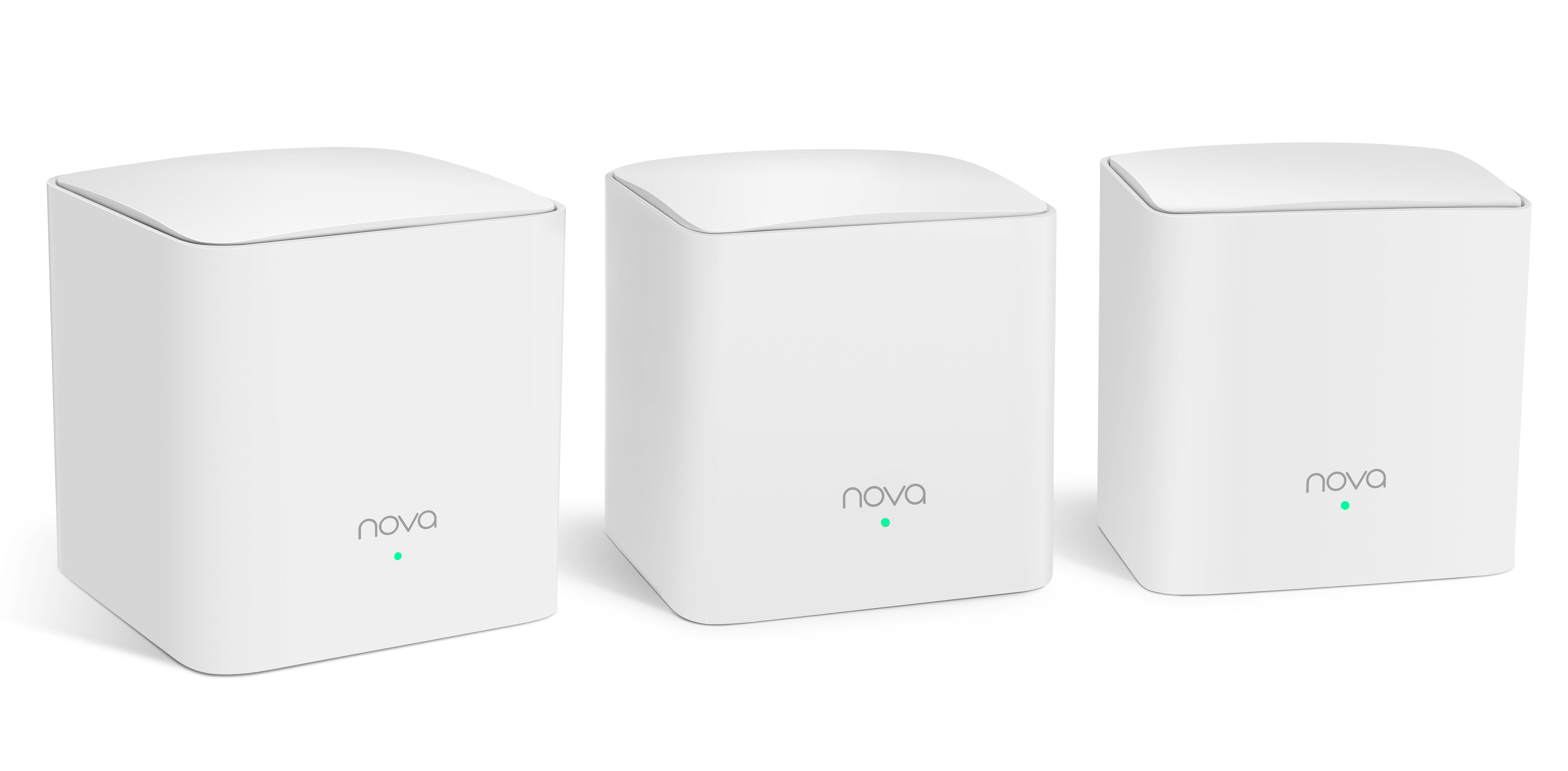 Tenda Nova Mw5 Ac1200 Mesh Router 3-Pack (Mesh5 & 2 X Mesh3f)