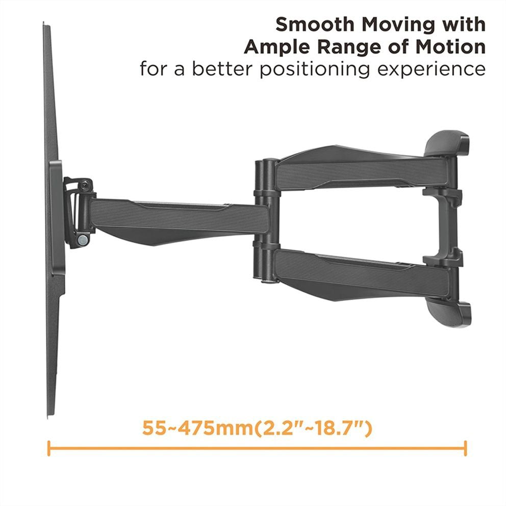 Value Tv-Soporte De Pared, Flexibel, Elegant, 37-80 Zoll, Bis 45 Kg