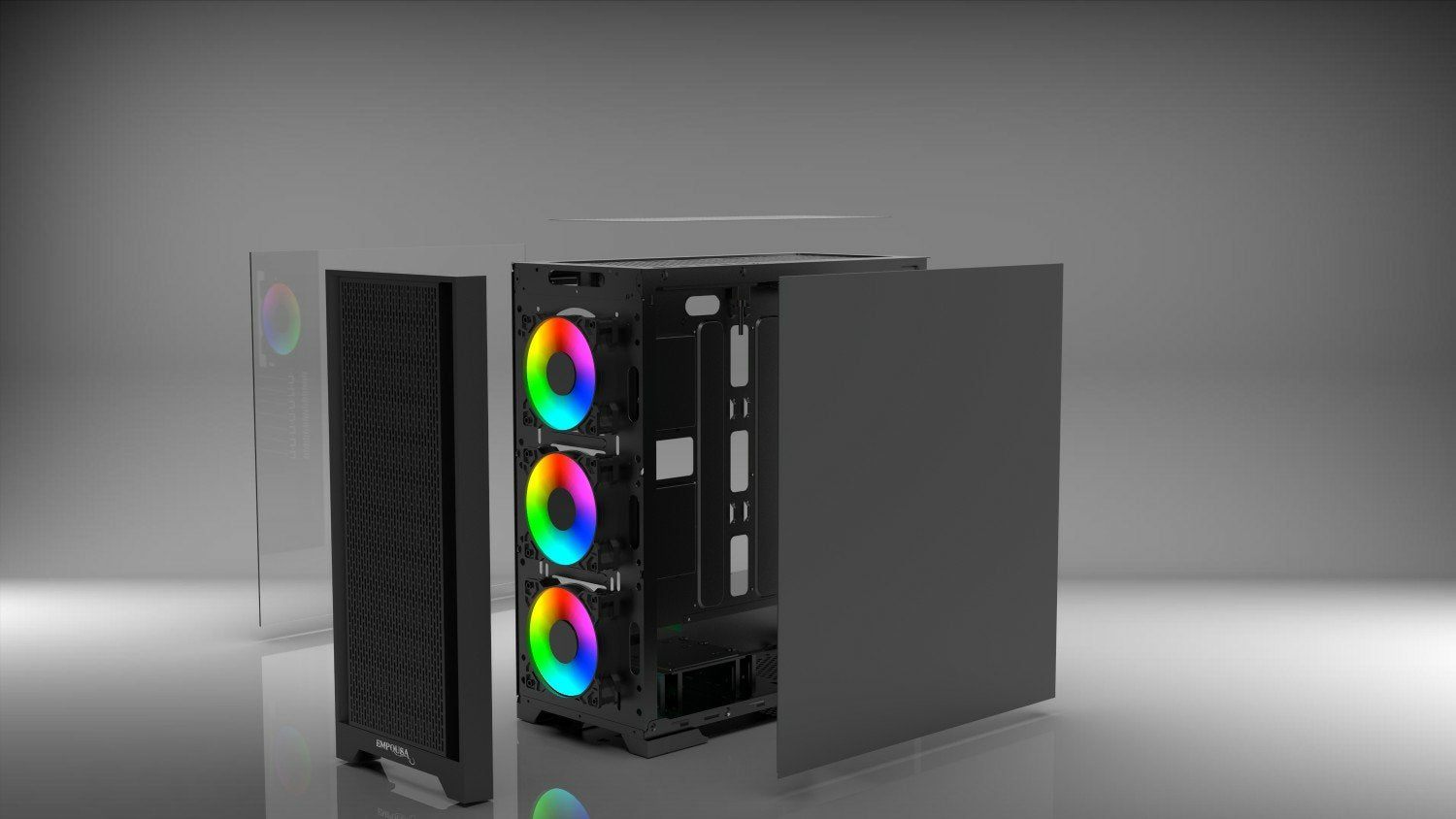 Caja Pc Inca Emg-15xb Midi Tower Negro