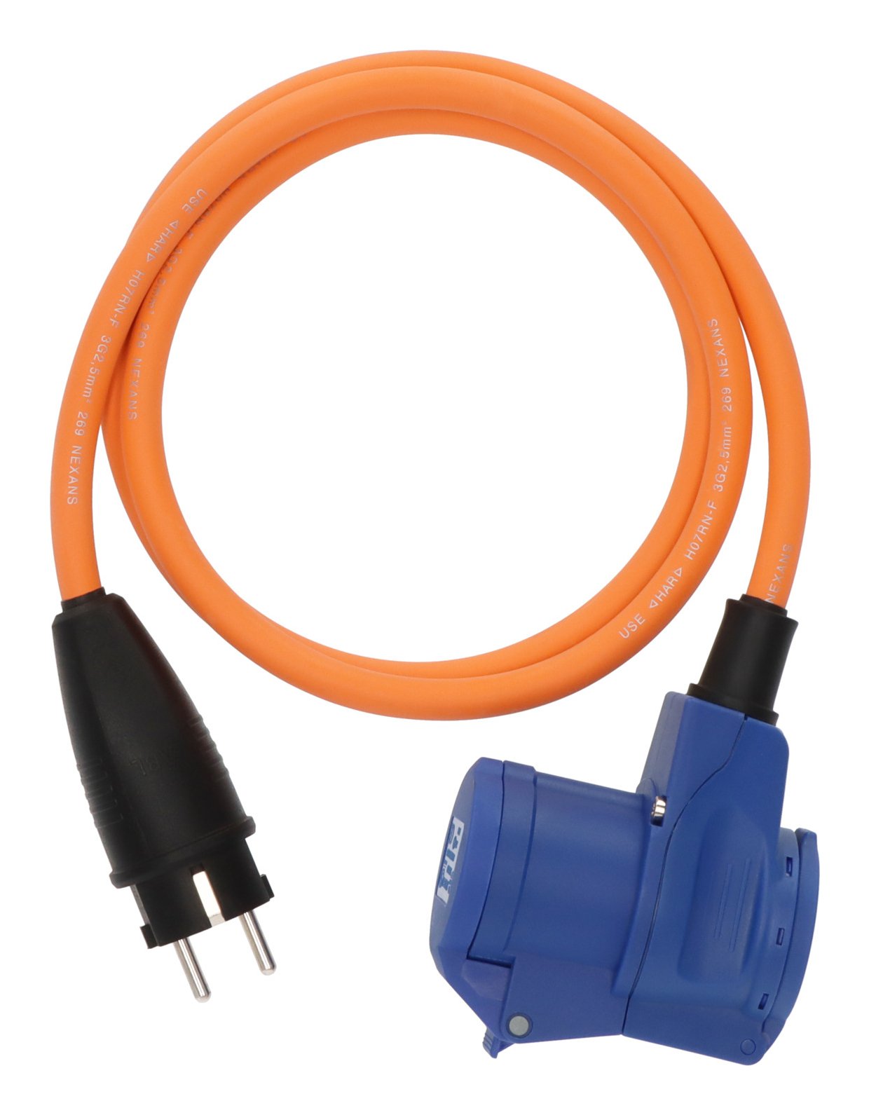 EAN 4007123702015 - Brennenstuhl 1132910325 base múltiple 1,5 m 1 salidas AC Exterior Naranja imagen 2