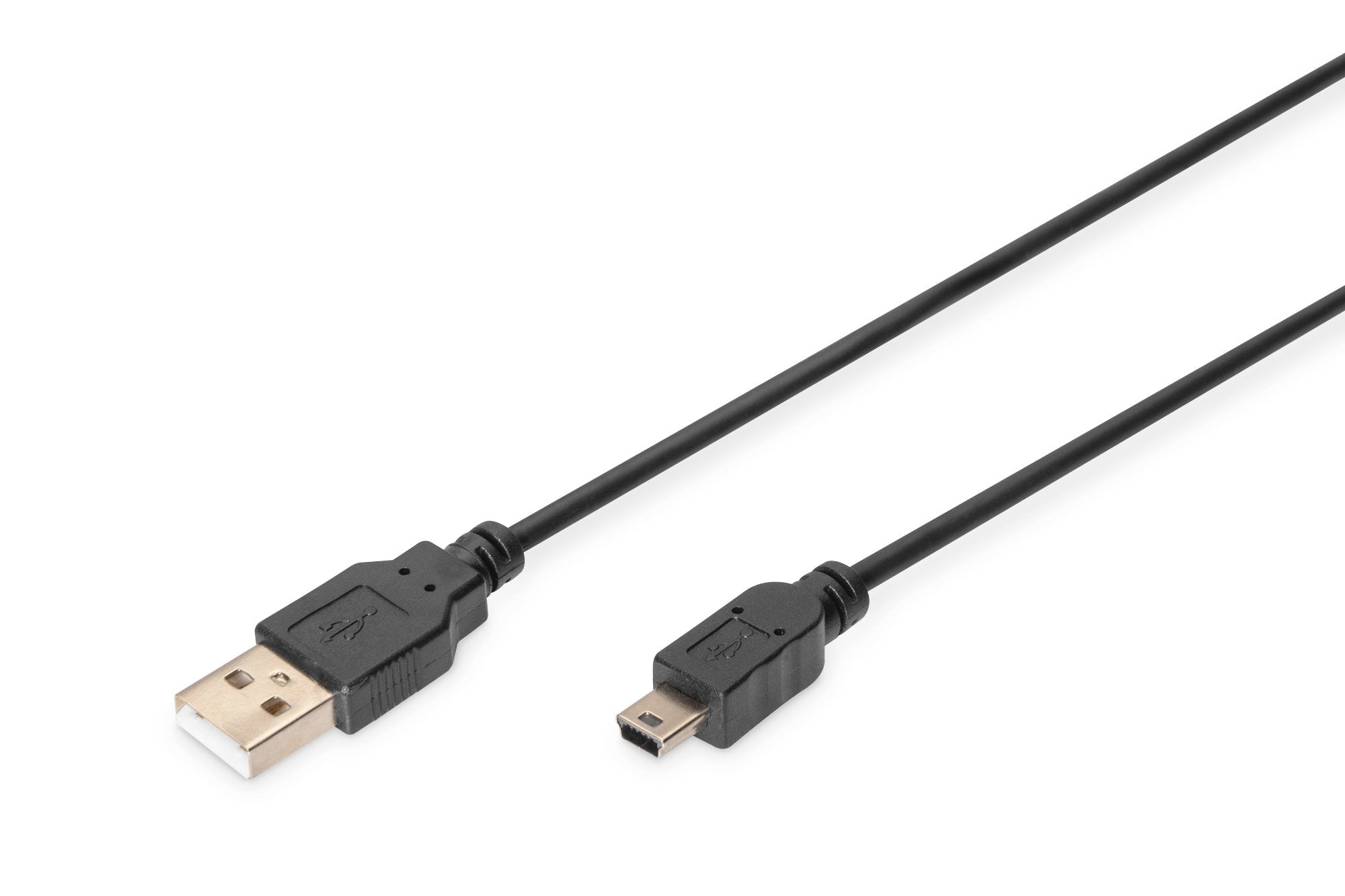 EAN 4016032336723 - Digitus AK-300130-030-S cable USB 3 m USB A Mini-USB B Negro imagen 1